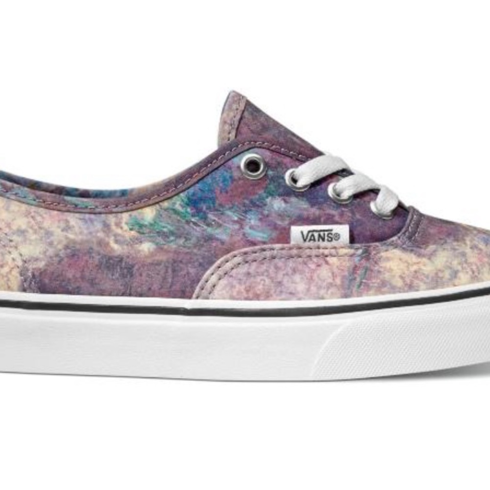 VANS WMNS MOMA X AUTHENTIC 'CLAUDE MONET WATER LILY Sneakers - Picture 2 of 16
